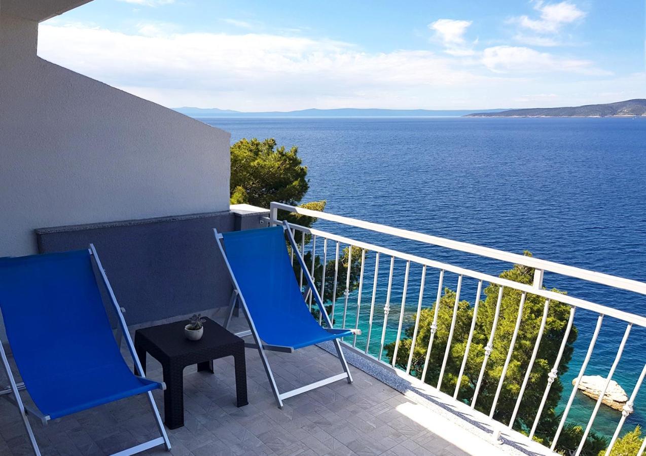 Villa Skalinada With Sea View Брела Экстерьер фото